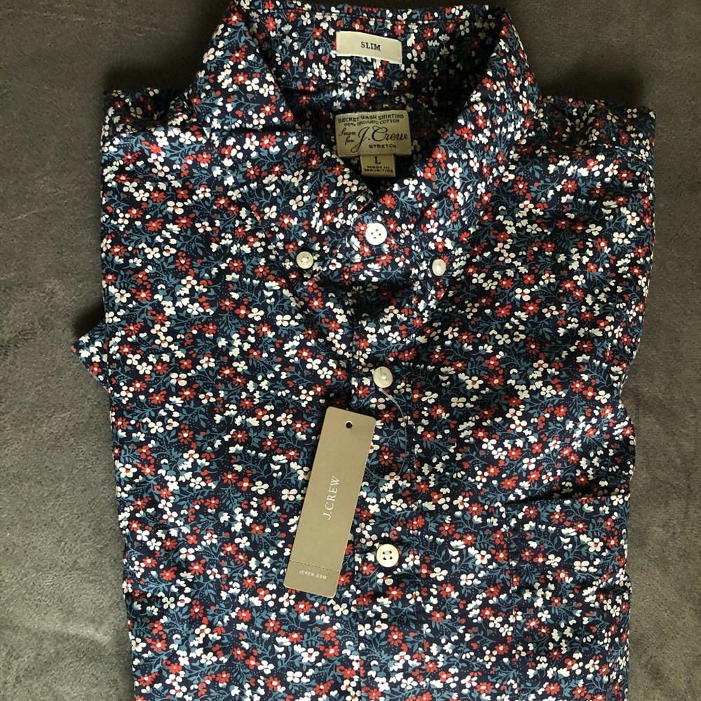 J Crew Men’s L/S button down